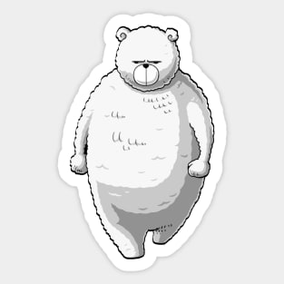 WHITE BEAR Sticker